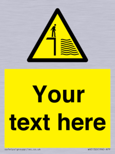 Custom Deep Water Sign